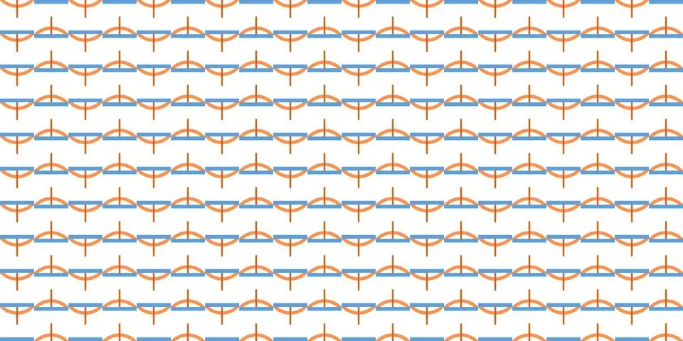 Seamless Pattern geometrical texture, background vector Stock Illustration