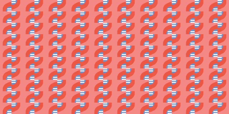 Seamless Pattern geometrical texture, background vector Stock Illustration