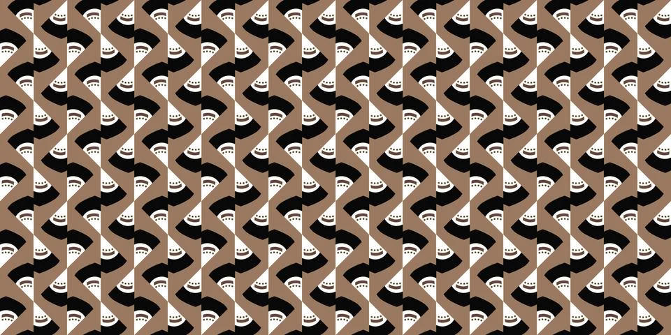 Seamless Pattern geometrical texture, background vector Illustrazione stock