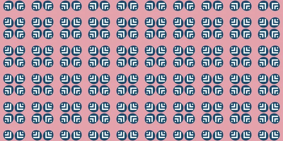 Seamless Pattern geometrical texture, background vector Stock-Illustration