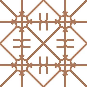 Seamless Pattern geometrical texture, background vector Stock-Illustration