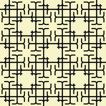 Seamless Pattern geometrical texture, background vector Stock-Illustration