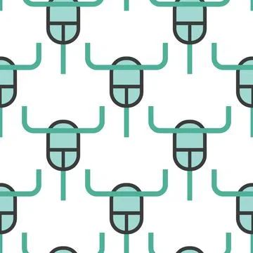 Seamless Pattern geometrical texture, background vector Stock-Illustration