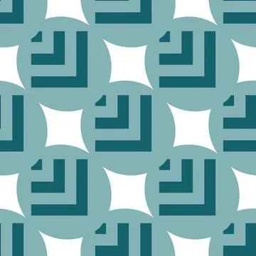 Seamless Pattern geometrical texture, background vector Stock-Illustration
