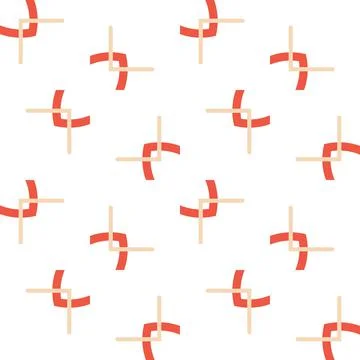 Seamless Pattern geometrical texture, background vector Illustrazione stock