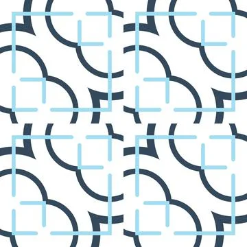 Seamless Pattern geometrical texture, background vector Stock-Illustration