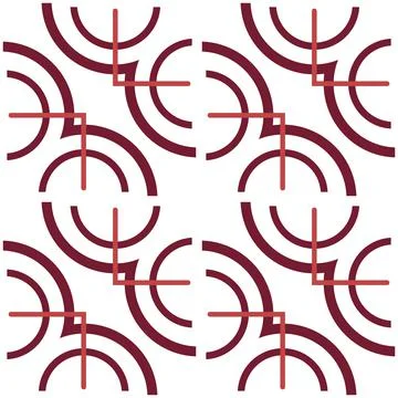 Seamless Pattern geometrical texture, background vector Stock-Illustration