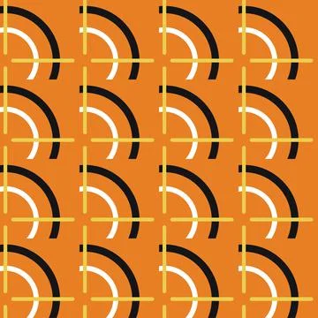 Seamless Pattern geometrical texture, background vector Stock Illustration