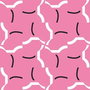 Seamless Pattern geometrical texture, background vector Stock-Illustration