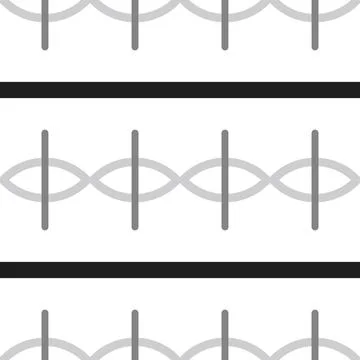 Seamless Pattern geometrical texture, background vector Stock-Illustration