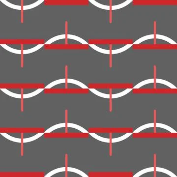 Seamless Pattern geometrical texture, background vector 库存插图