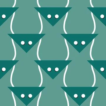 Seamless Pattern geometrical texture, background vector Illustrazione stock