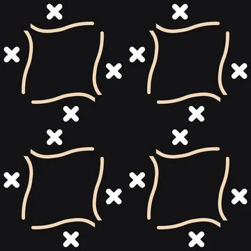 Seamless Pattern geometrical texture, background vector Illustrazione stock