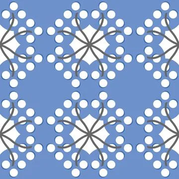 Seamless Pattern geometrical texture, background vector Stock Illustration