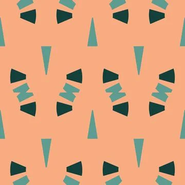 Seamless Pattern geometrical texture, background vector イラスト素材