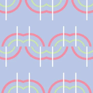 Seamless Pattern geometrical texture, background vector Stock Illustration