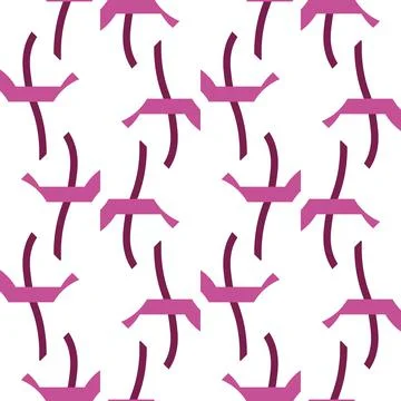 Seamless Pattern geometrical texture, background vector Stock-Illustration