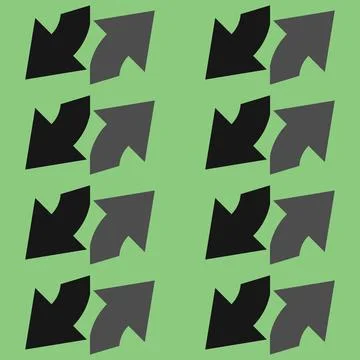 Seamless Pattern geometrical texture, background vector Stock Illustration