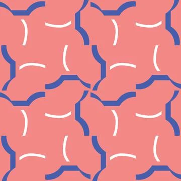 Seamless Pattern geometrical texture, background vector Stock-Illustration