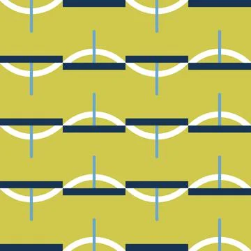 Seamless Pattern geometrical texture, background vector 库存插图