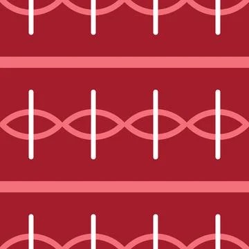 Seamless Pattern geometrical texture, background vector Stock Illustration