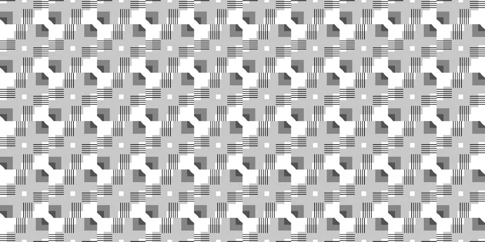 Seamless Pattern geometrical texture, background vector Stock Illustration