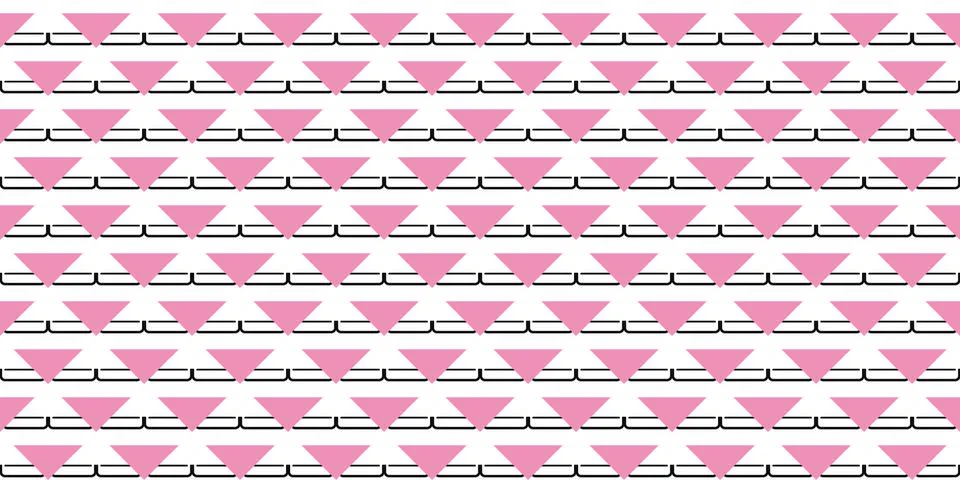 Seamless Pattern geometrical texture, background vector Illustrazione stock