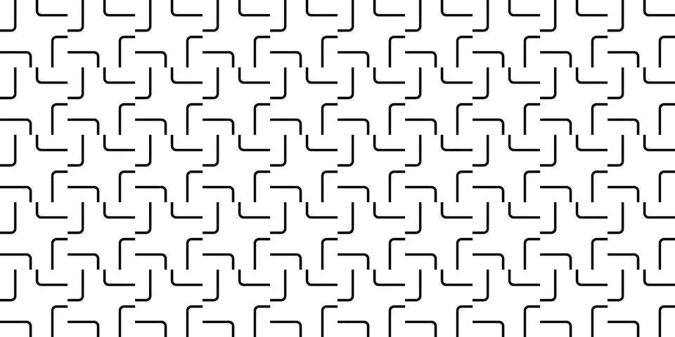 Seamless Pattern geometrical texture, background vector Stock-Illustration