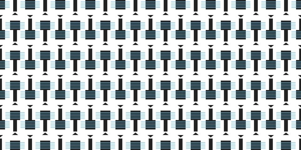 Seamless Pattern geometrical texture, background vector Stock Illustration