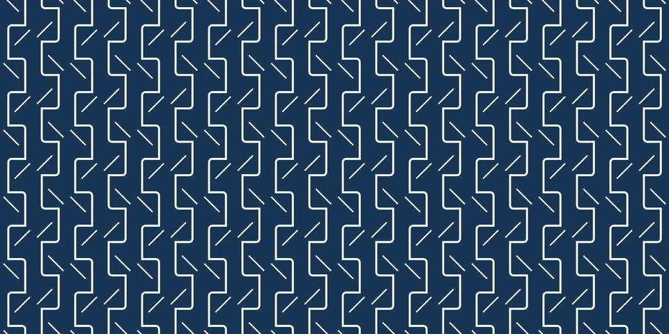 Seamless Pattern geometrical texture, background vector 库存插图