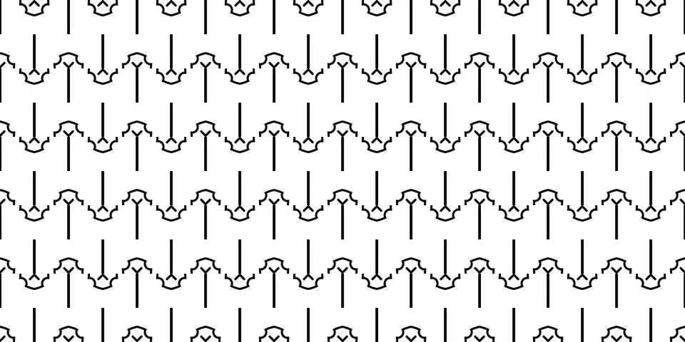 Seamless Pattern geometrical texture, background vector Stock Illustration