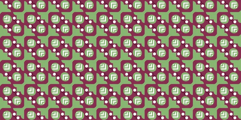 Seamless Pattern geometrical texture, background vector Stock Illustration