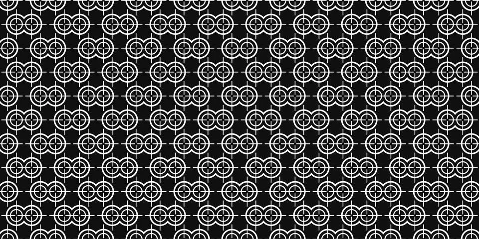 Seamless Pattern geometrical texture, background vector Stock Illustration