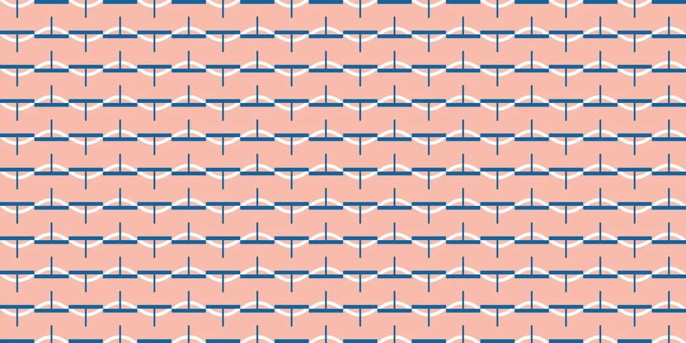 Seamless Pattern geometrical texture, background vector Illustration