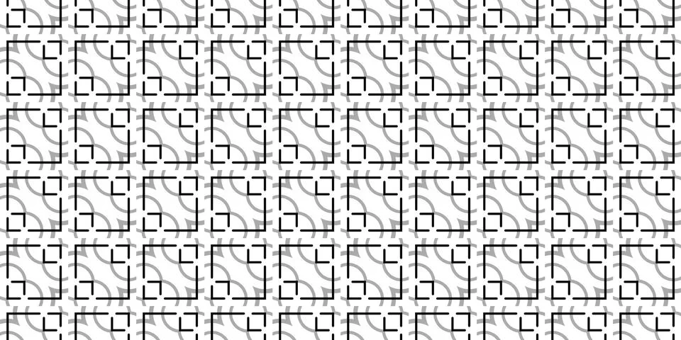 Seamless Pattern geometrical texture, background vector Illustrazione stock