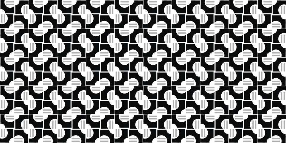 Seamless Pattern geometrical texture, background vector Stock Illustration