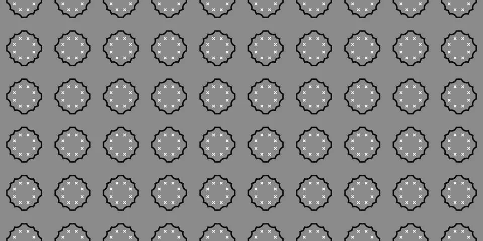 Seamless Pattern geometrical texture, background vector Illustrazione stock