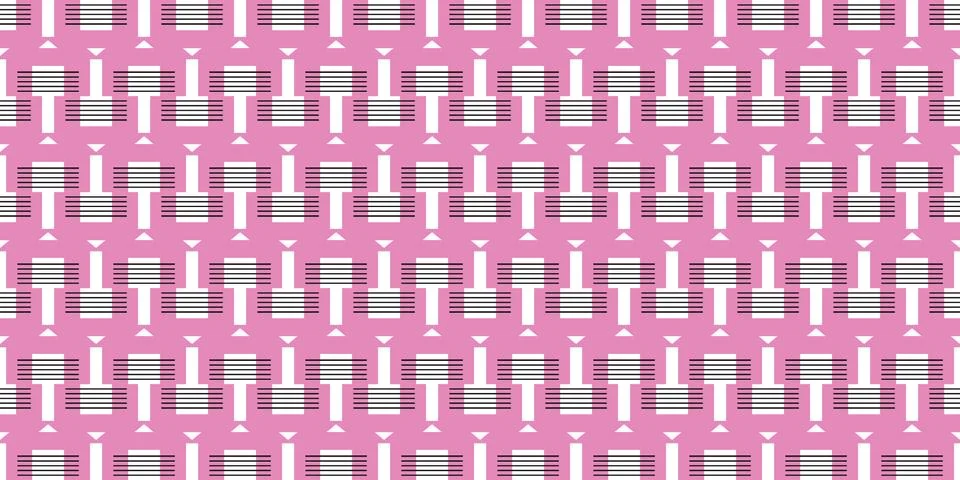 Seamless Pattern geometrical texture, background vector Stockillustratie