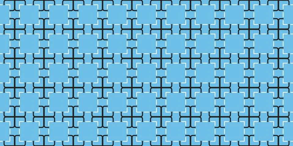 Seamless Pattern geometrical texture, background vector Stock Illustration