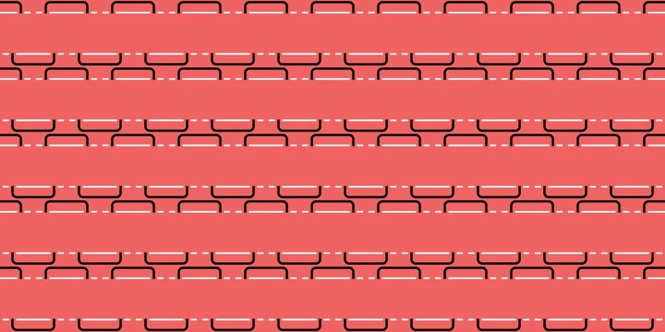 Seamless Pattern geometrical texture, background vector Stock Illustration