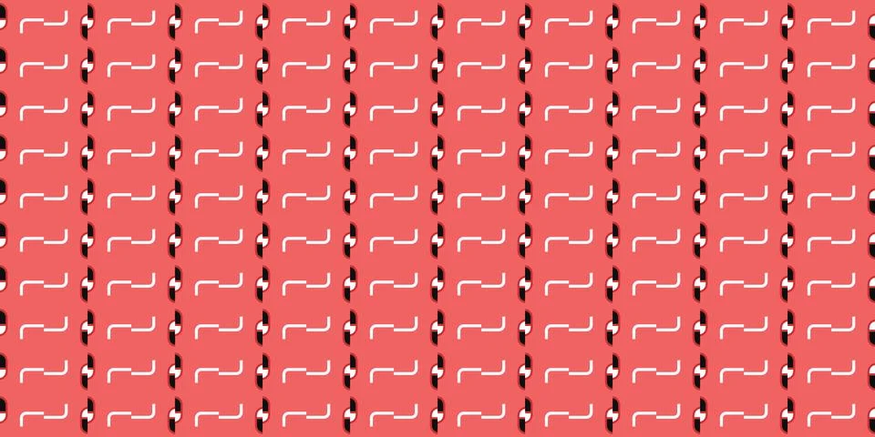 Seamless Pattern geometrical texture, background vector Stock-Illustration