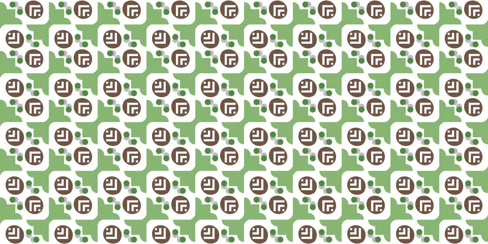 Seamless Pattern geometrical texture, background vector Stock Illustration