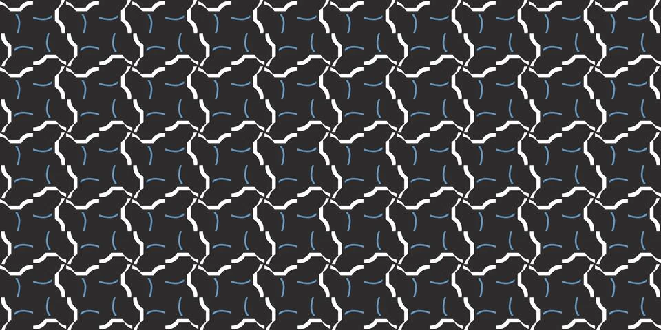 Seamless Pattern geometrical texture, background vector Stock-Illustration