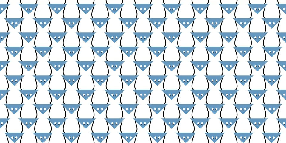 Seamless Pattern geometrical texture, background vector Stock Illustration