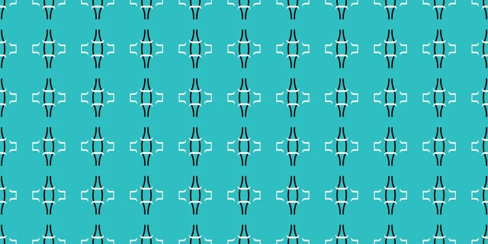 Seamless Pattern geometrical texture, background vector Stock Illustration