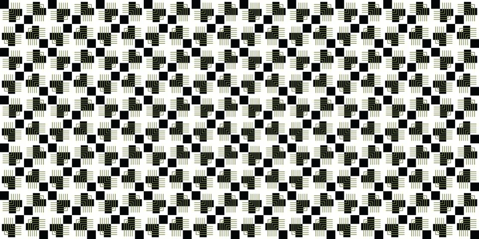 Seamless Pattern geometrical texture, background vector Stock-Illustration