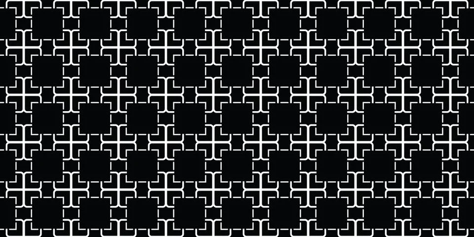 Seamless Pattern geometrical texture, background vector Stock Illustration