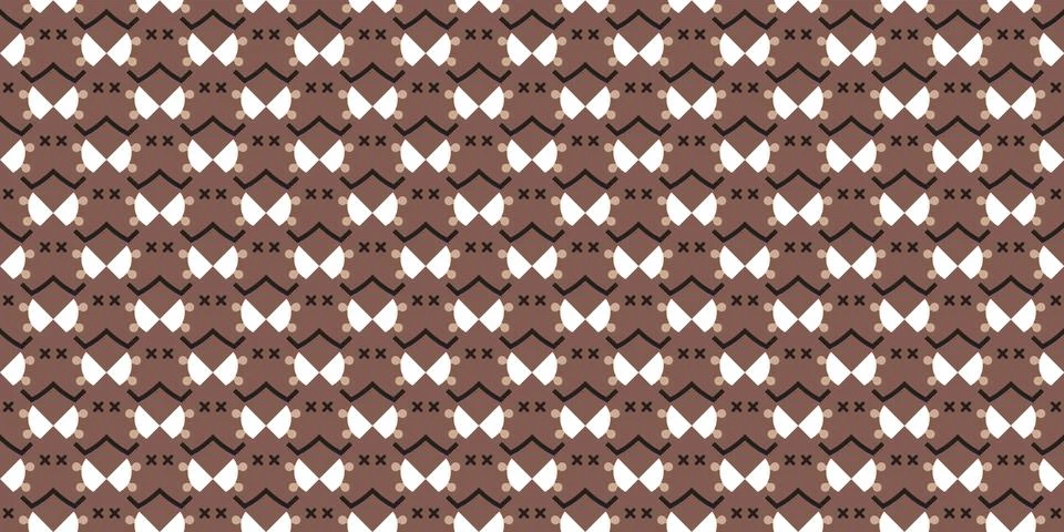 Seamless Pattern geometrical texture, background vector Stock-Illustration