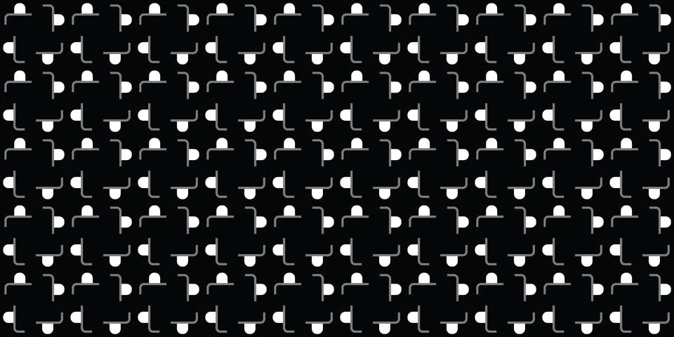 Seamless Pattern geometrical texture, background vector Illustrazione stock