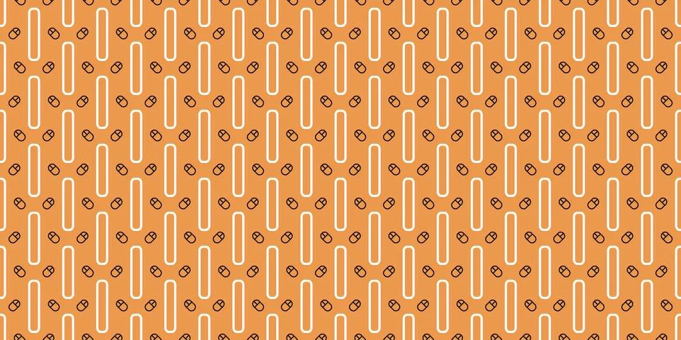 Seamless Pattern geometrical texture, background vector Illustrazione stock